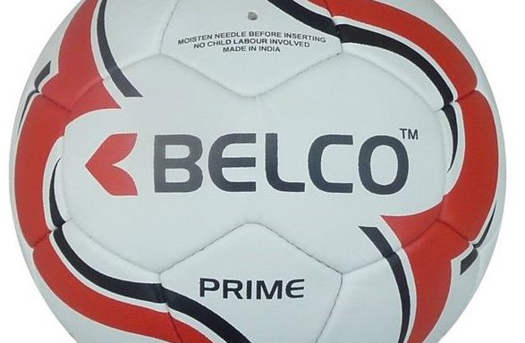 Soccerball size 5 Prime match quality (Red/Black)