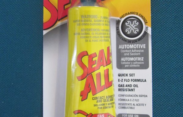 Seal All Automotive Contact adhesive and sealant Gasoline and oil resistant 2 oz