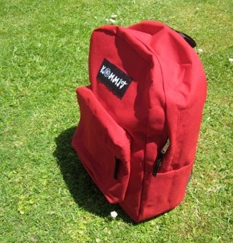 Kommit backpack (Red)